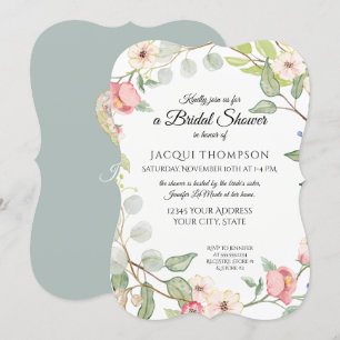 Invitation Eau Rose sauvage de Sage d'argent de Foliver