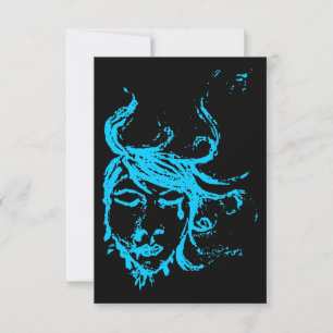 Invitation eaux bleues
