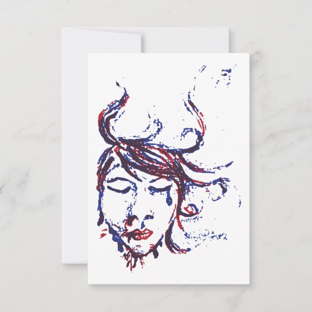 Invitation eaux sombres (Devant)