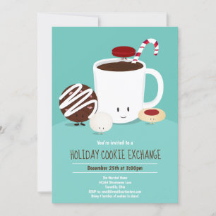 Invitation Échange de cookies de vacances