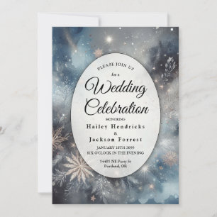 Invitation Éclat Céleste de la Nuit d'Hiver