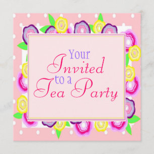 Invitation Éclat floral
