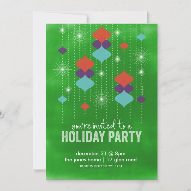 Invitation Éclats des lumières (Devant)