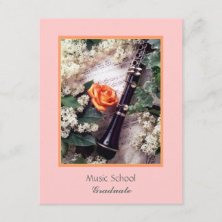Invitation École de musique, diplômée