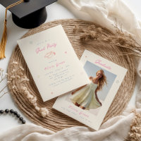 Écrit à la main Whimsy Pastel Graduation