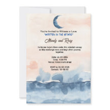 Écrit dans les étoiles marine bleue de minuit