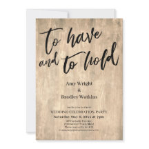 Écriture manuscrite en bois rustique à avoir et à 