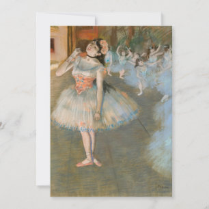 Invitation Edgar Degas - L'Étoile