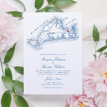 Edgartown MA Map Elegant Mariage bleu marine