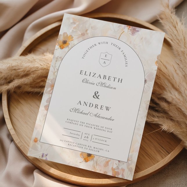 Invitation Éditorial Mariage Champêtre (Créateur téléchargé)