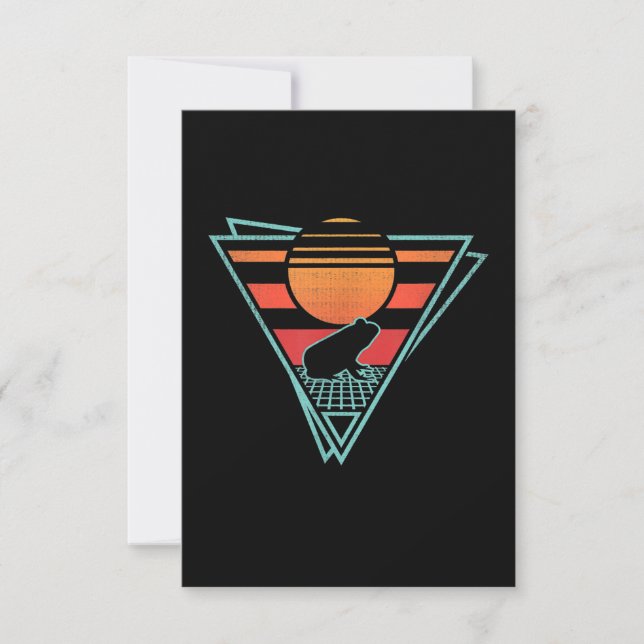 Invitation EDM Synthwave Venin Frog 80 (Devant)