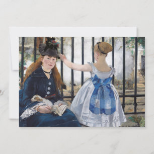Invitation Edouard Manet - La Gare