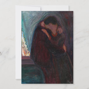 Invitation Edvard Munch - Le baiser
