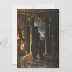 Invitation Edward Poynter - Les Ides de mars