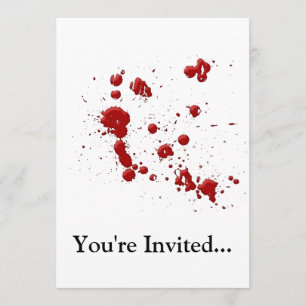 Invitation Eew, c'est ce sang sur ton