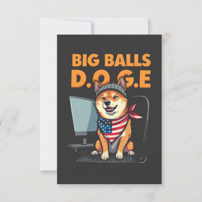 Invitation Efficacité du ministère des Doges (Devant)