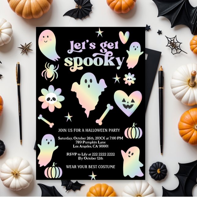 Invitation Éffrayant, fête d'Halloween (Créateur téléchargé)