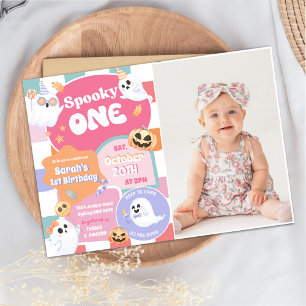 Invitation Éffrayant Halloween Super 1er anniversaire