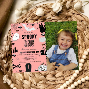 Invitation Éffrayant Une fête d'anniversaire d'Halloween