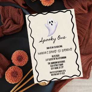 Invitation éffrayante à une fête d'anniversaire