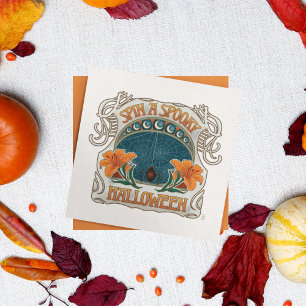 Invitation éffrayante Halloween gothique style Vin