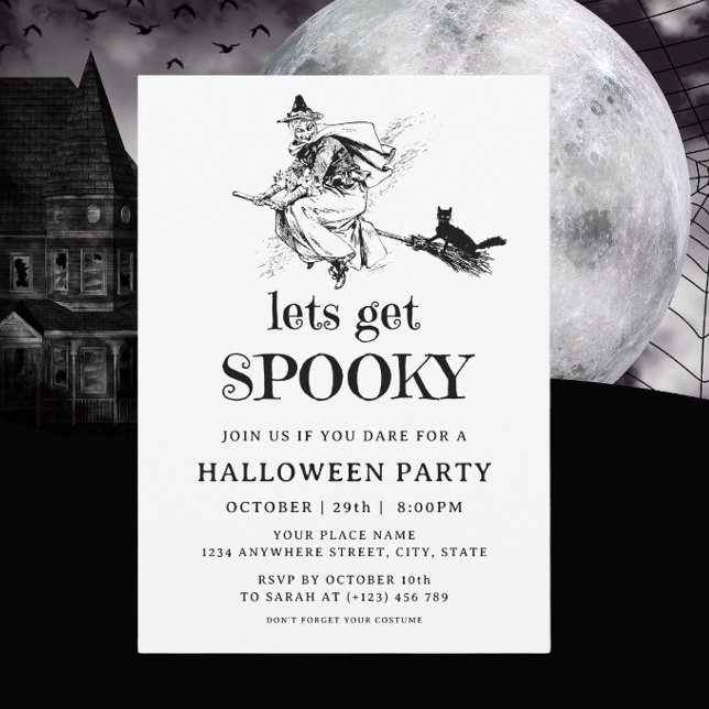 Invitation Éffrayante sorcière gothique Adulte Halloween Cost (Créateur téléchargé)