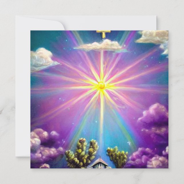 Invitation Église de la Croix Céleste (Devant)