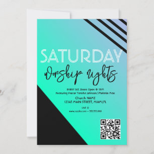 Invitation Eglise Soirées de culte Ministère de la jeunesse F