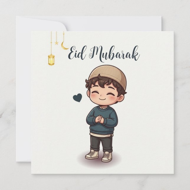 Invitation Eid Money Holder, Eidi Envelopes for kids,Eid Gift (Devant)