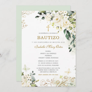 Invitation El Bautizo y Primer Añito de nuestra hija