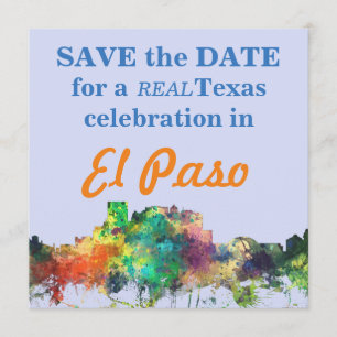 INVITATION EL PASO, TEXAS SKYLINE SP -