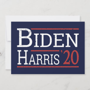 Invitation Election 2020 - Biden Harris I