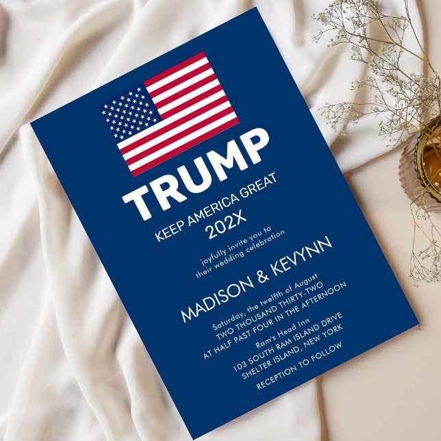Invitation Élection de Donald Trump pour reprendre l'Amérique (Créateur téléchargé)