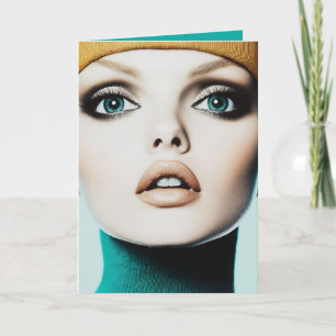 Invitation Élégance intemporelle : Iconique 1960s Model Portr