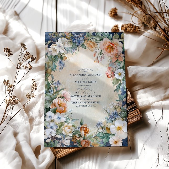 Invitation Élégance Royale Victorienne Unique pour Mariage  (Créateur téléchargé)