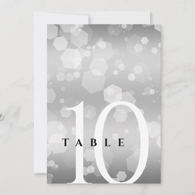 Invitation Élégant 25e anniversaire de Mariage d'argent (Devant)