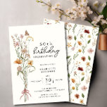 Invitation Élégant 60e anniversaire floral<br><div class="desc">Découvrez le charme de votre 60e anniversaire avec notre Elégante Invitation Florale 60e. Conçu pour les amateurs de sophistication, cette invitation est conçue pour rendre votre événement phare vraiment spécial. Imprimé sur un carton de qualité, il présente un design floral aquarelle qui dégage un charme élégant et rustique. L'exquise illustration...</div>