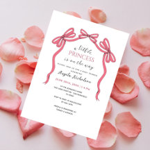 Élégant Baby shower fille princesse petite corne r