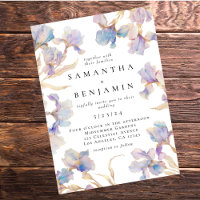 Elegant Boho Iris Mariage