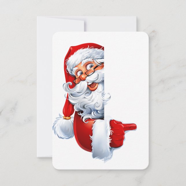 Invitation Elegant Christmas Card – Hand-Drawn Tree  (Devant)