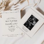 Invitation Elegant Classic Luxury Vintage Photo Mariage<br><div class="desc">Faites de votre mariage une affaire vraiment élégante avec ces Invitations de Mariage de Monogramme Clair Classique de Luxe. Avec un design intemporel dans le gris sophistiqué avec un monogramme personnalisable, ces invitations ajoutent une touche de style raffiné à votre journée spéciale. Personnalisez-les avec vos détails et créez une invitation...</div>
