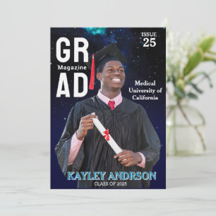 Invitation Élégant Docteur en Médecine