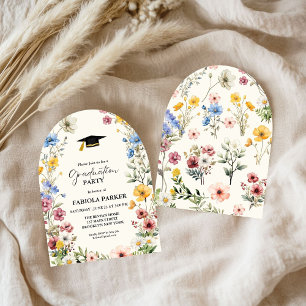 Invitation Élégant Fleur sauvage de printemps Meadow Garden G