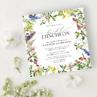 Élégant Fleur sauvage floral pour déjeuner nuptial