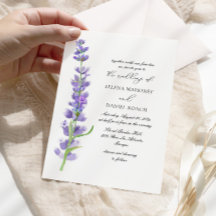 Élégant Fleurs Mariage Lavender
