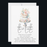 Invitation Élégant gâteau Dusty Peach Script 30e anniversaire<br><div class="desc">Elégant gâteau Dusty Peach Script 30e anniversaire. Imprimable ou imprimé. Le trentième est dans un script de style manuscrit avec les détails sous et aquarelle gâteau et fleurs. Personnalisez facilement le reste du texte avec vos détails. Également disponible en téléchargement numérique.</div>