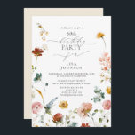 Invitation Elégant Jardin Fleurs Aquarelle 60e Anniversaire<br><div class="desc">Célébrez votre 60e anniversaire en style avec notre Elegant Garden Flowers Watercolor 50e Invitation anniversaire! Idéal pour un rendez-vous d'anniversaire de printemps, cette invitation de luxe saura ravir les invités pour le grand jour. L'avant de l'invitation présente des fleurs de jardin d'aquarelle oniriques et aquarelles dans des tons doux de...</div>