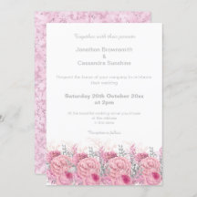 ÉLÉGANT JOLIE ROSE FLORAL PARTIES SCINTILLANT MARI