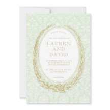 Elegant Laurel Wreath | Damas vert