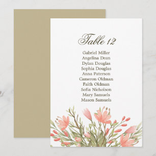 Invitation Élégant Mariage de verdure Florale